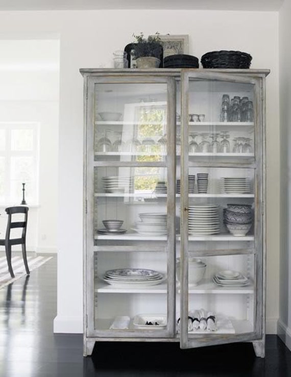 Custom Cabinet for Kitchen Storage or Display Hutch starting at