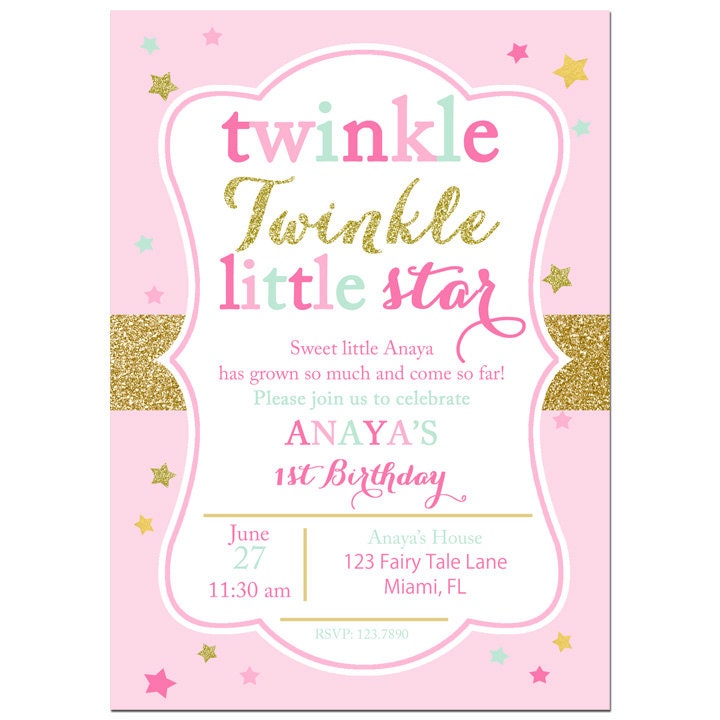 Twinkle Twinkle Invitations 8