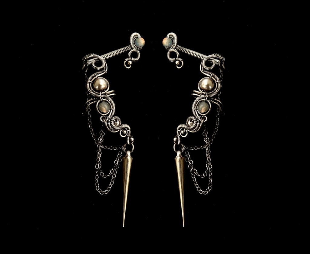 Ear Cuff Spike Cartilage Earring Ear Cuff Wrap