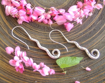 Thai Hilltribe Silver Earrings - The Solid Silver