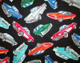 Vintage Car Fabric 