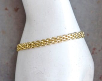 Gold Droplets Eighties Bracelet
