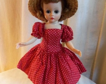 50s Madame Alexander Cissette Doll Includes Doll, Dress, Hat and Shoes In very nice condition