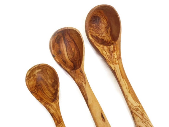 wooden ladle set