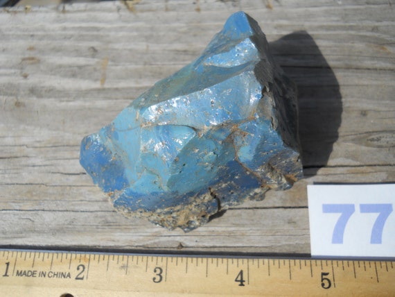 Leland Blue Stone Blue Slag Glass Lake Michigan Leland