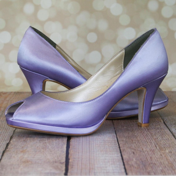 lilac platform shoes