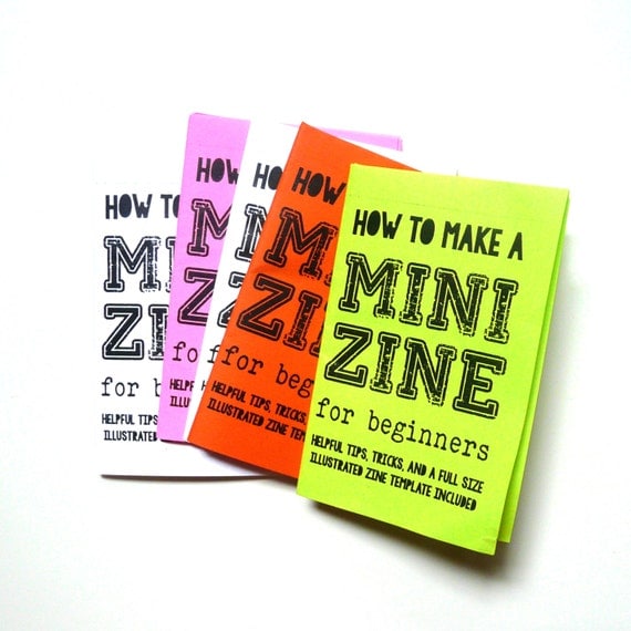 mini zine how to make a mini zine diy zines by