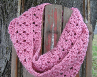 Easy Chunky One Skein Infinity Scarf Crochet Pattern