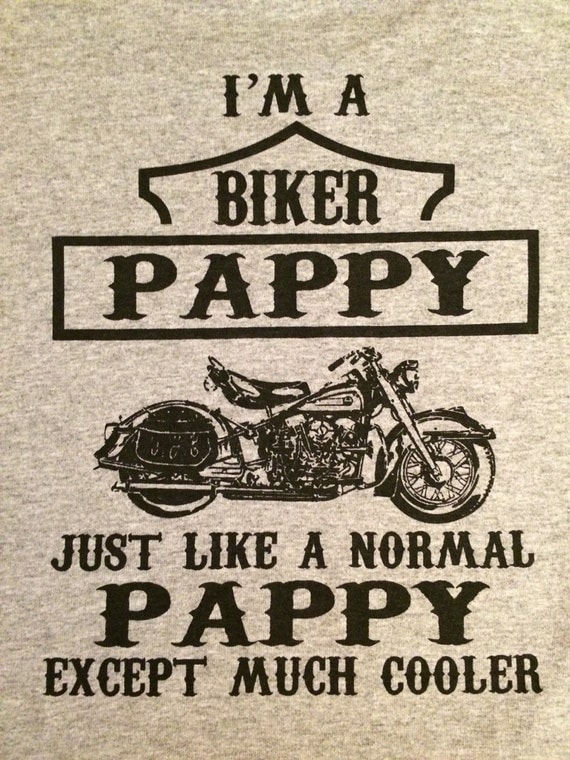 Download Custom Biker Pappy t-shirt