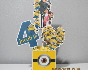 Minion centerpiece | Etsy