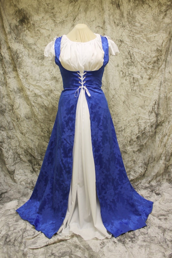 Royal Blue Renaissance CostumeHalloween CostumeMedieval
