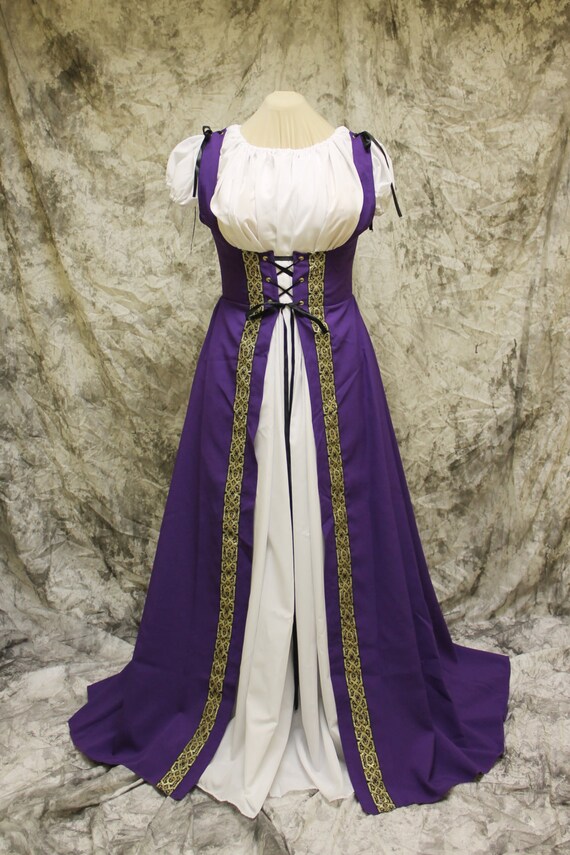 Purple Renaissance Costume-Halloween Costume-Medieval