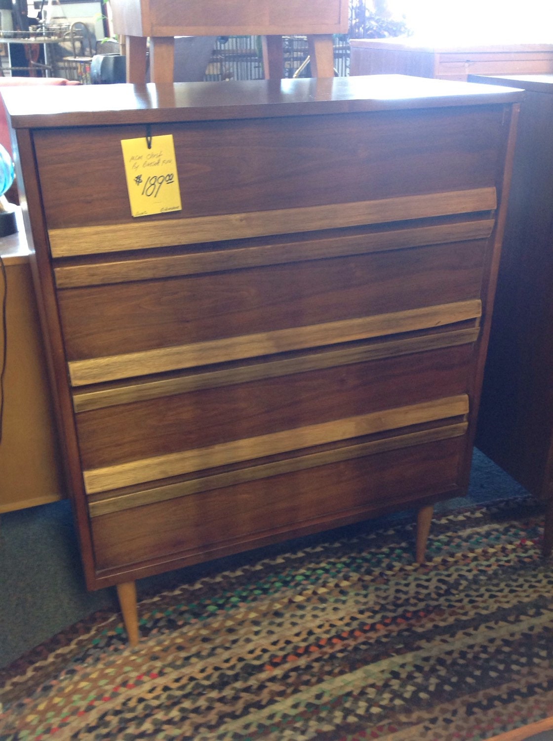 Mid century modern chest By Bassett Furniture San Jose Haute Juice