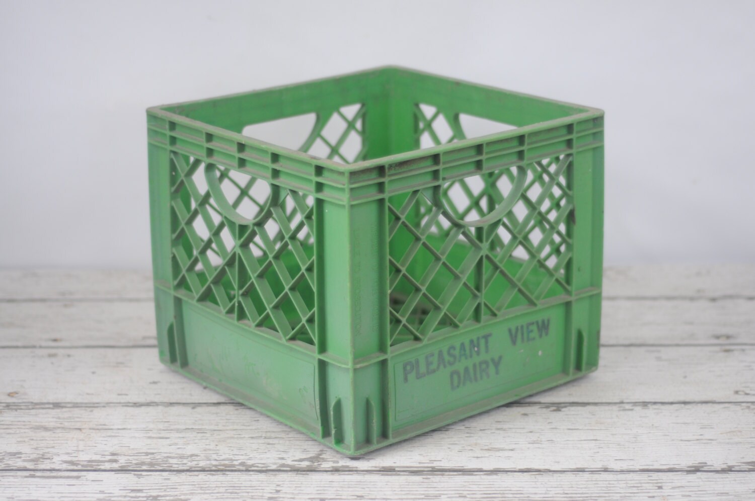 Milk Crate Plastic Pleasant View Stacking Shelf Storage Pleasant View