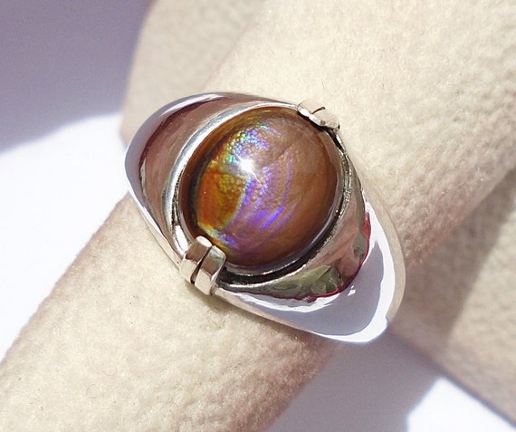 Mexican Fire Agate Ring by UniqueStonez on Etsy