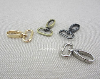 10 pcs Purse Hardware Swivle Clasps 2.5cm diameter
