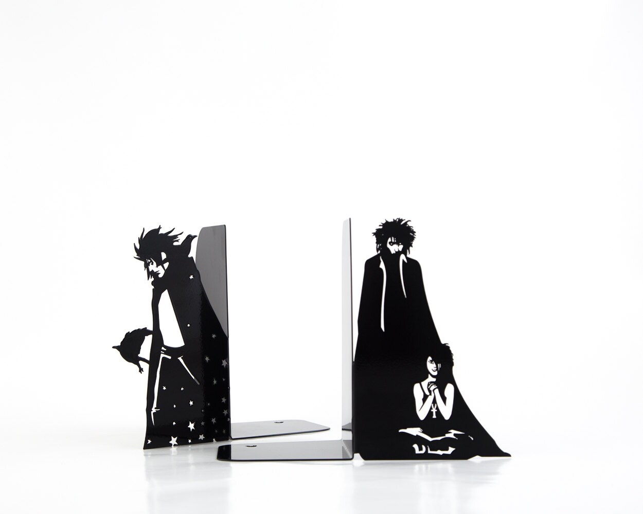 Metal Bookends Sandman for Comics Fans // by DesignAtelierArticle