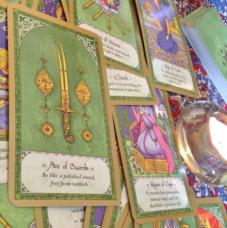 The Rumi Tarot one tarot card reading by SuperDuperSpaceWitch