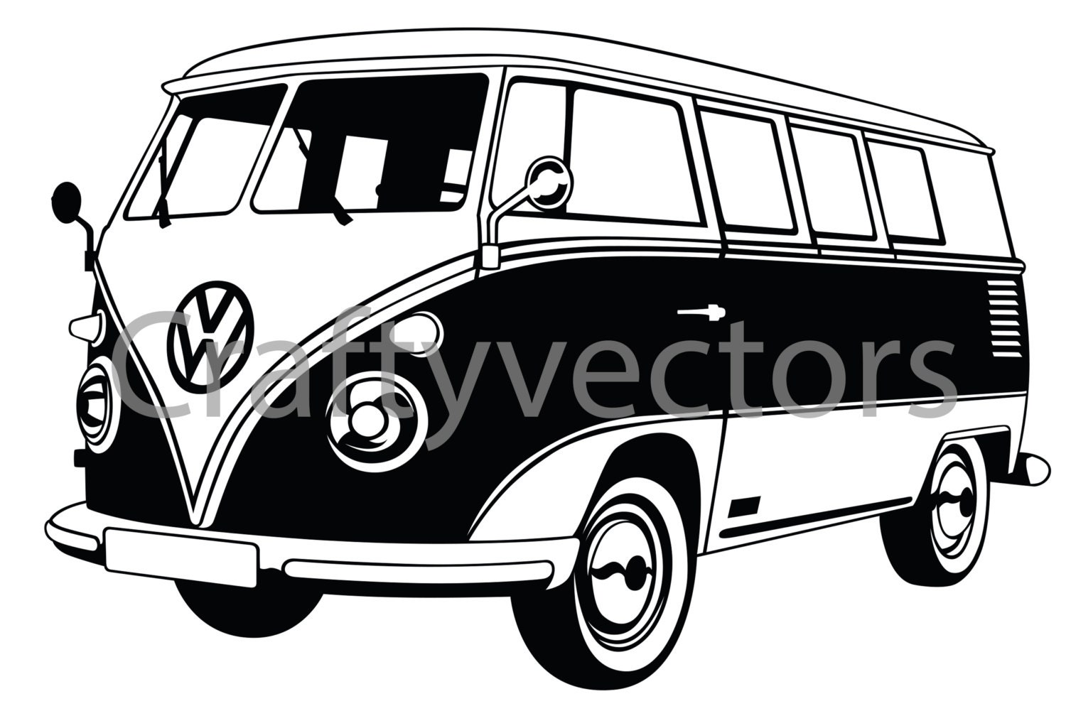 VW Van SVG