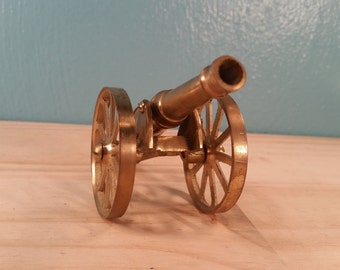 Small Brass Canon