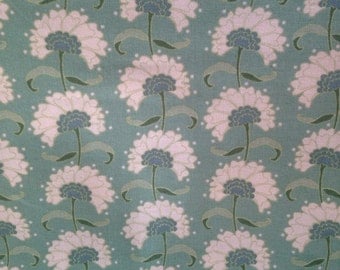 Rita Teal Tilda fabric from the Spring lake range by designer Tone Finnanger. Cut to order as Fat Quarter, Half Metre or Full Metre