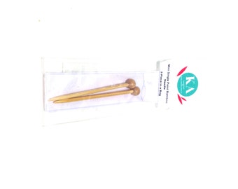 KA Miniature Bamboo Single Point Knitting Needles