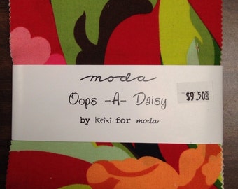 Oops -A- Daisy by Keiki for Moda Fabrics: charm pack