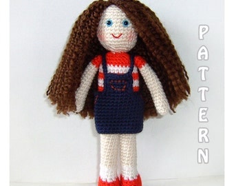 PDF - Deniz The Girl Doll Amigurumi Pattern