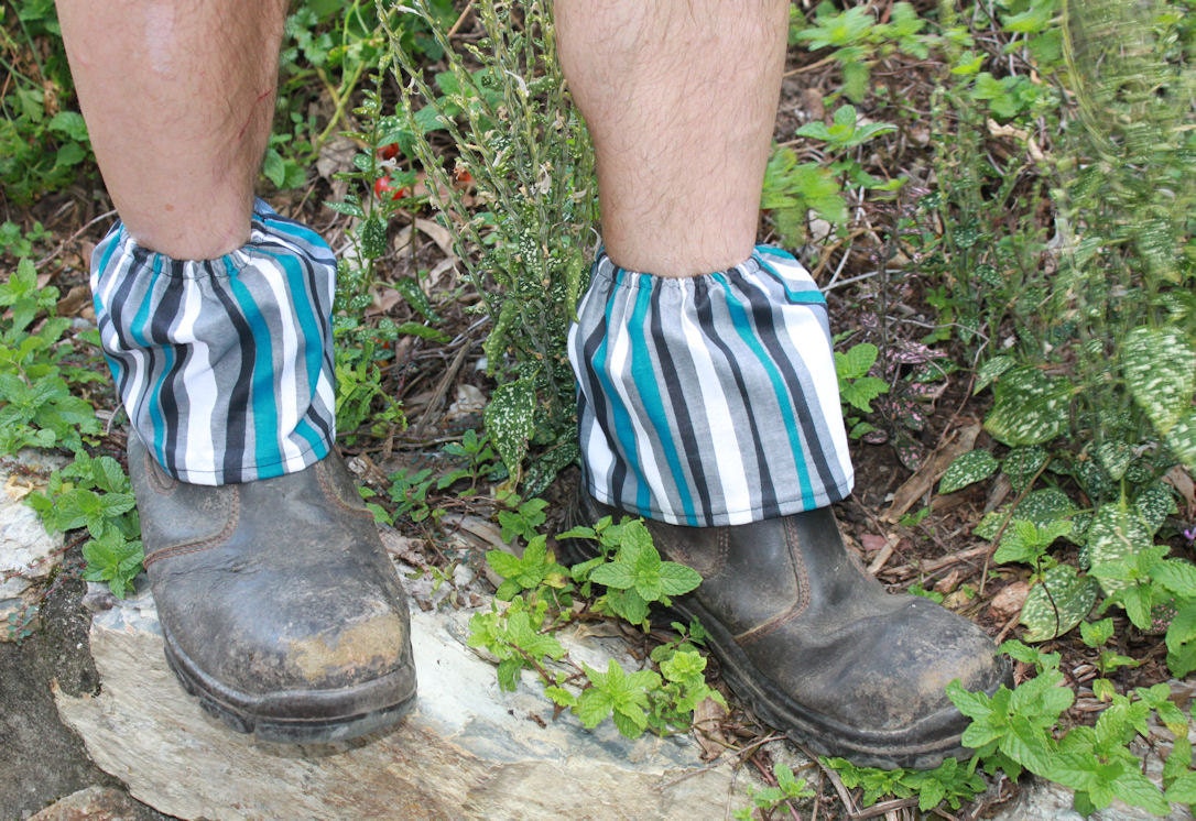 Unisex print boot gaiters boot covers gardening boot
