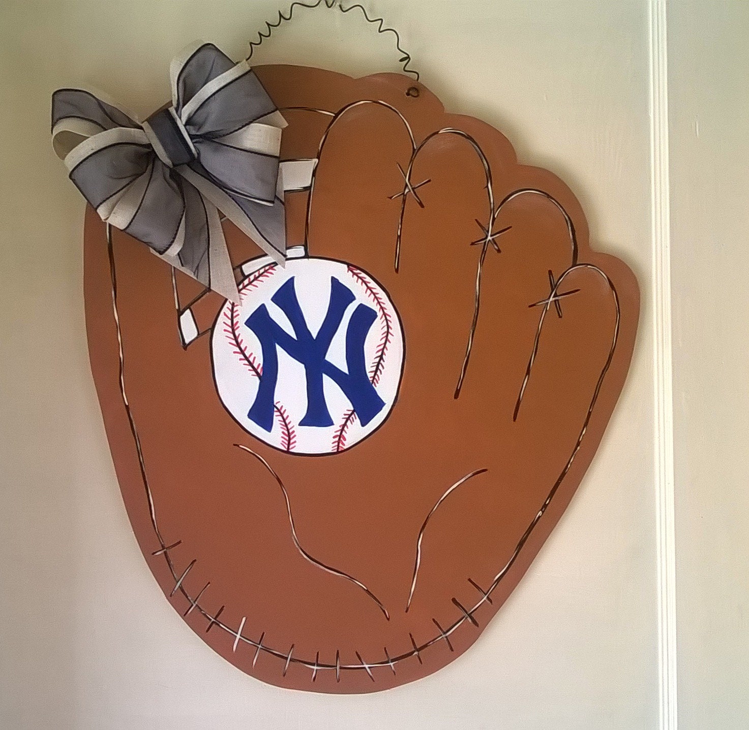 Baseball Glove Door Hanger