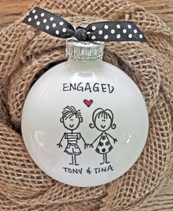 Engaged Engagement Gift Engagement Personalized by ...