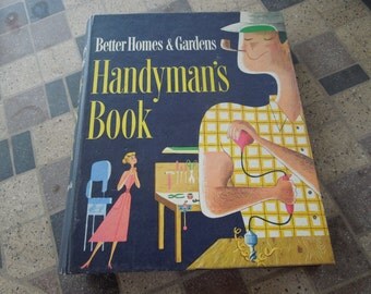 Vintage Handymans Book, 1957 Better Homes and Garden. Loose Leaf Folder. Nice Condition