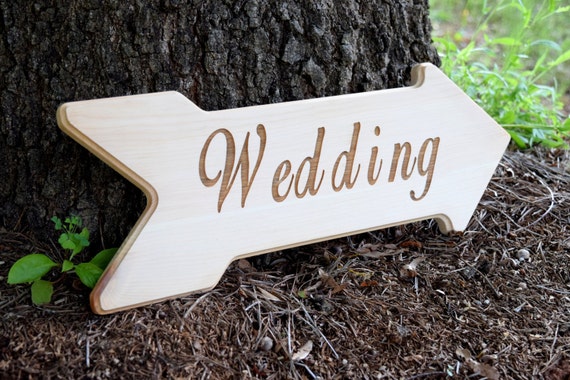 Wedding Sign - Laser Engraved Wedding Sign - Rustic Wedding - Woodland Wedding - Wedding Signage - Wedding Signs - Wood Woedding Sign by CountryBarnBabe