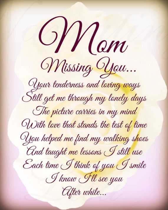 Loving Mom Poems 22