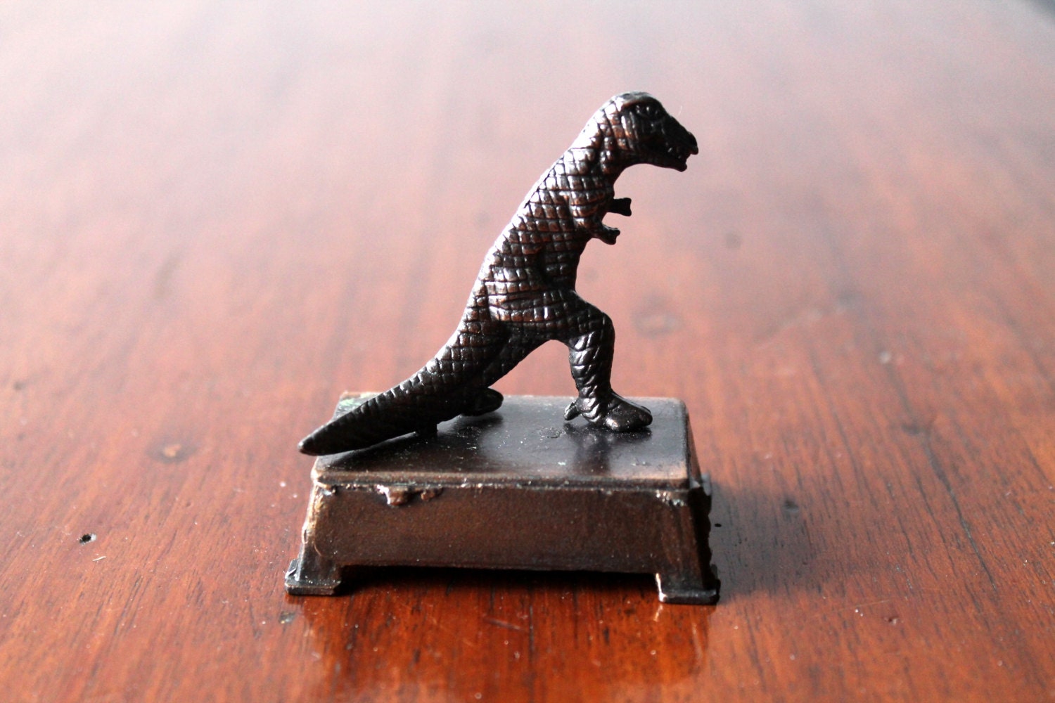 Pencil Sharpener Die Cast Metal Tyrannosaurus by LifesAYoyo