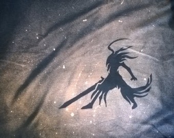 Handmade Dark Souls Artorias the Abysswalker Inspired Bleach Shirt