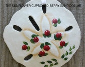 Berry Sand Dollar Ornament - Blueberry/Cranberry