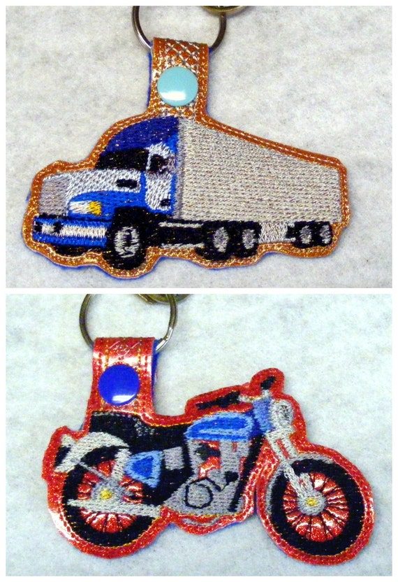 Machine Embroidery Designs Key Fobs | Hand Embroidery