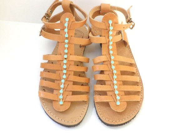 Ancient Greek leather sandals, Gladiator sandals, Spartan sandals ...