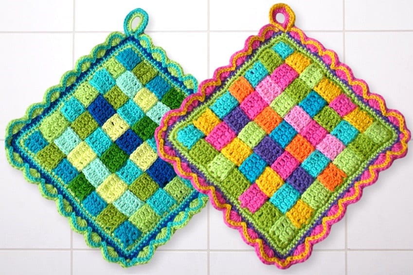 potholder crochet pattern