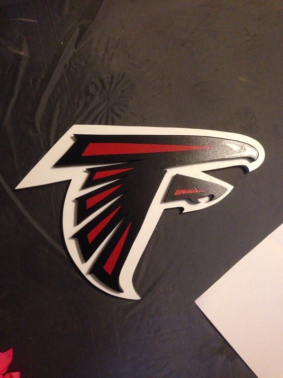 Atlanta Falcon 3D Wall Plaque 20inches long