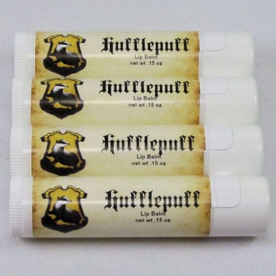 Hufflepuff Butterbeer Harry Potter Lip Balm 4 by CherryPitCrafts