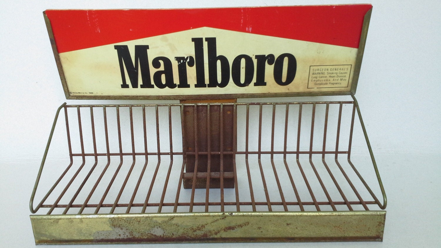 Vintage Marlboro Cigarette Store Display /Advertising