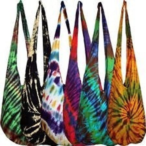These beautiful crossbody tie dye bags / totes are made from  high quality soft cotton!