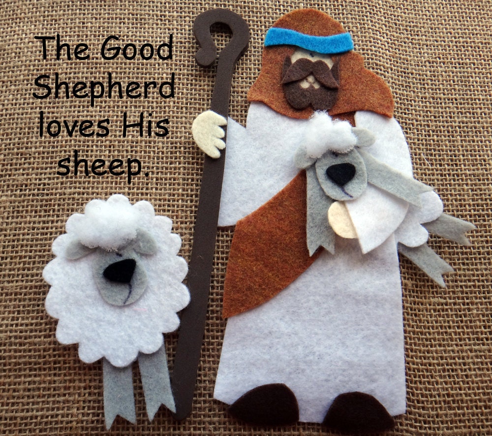 The Good Shepherd BIBLE Story Flannel/FELT Board .PDF Pattern