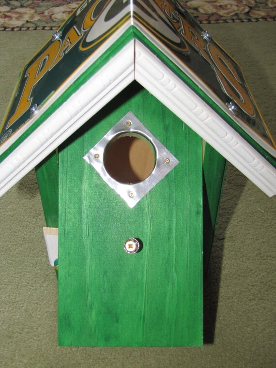 Green Bay Packers Bird House NFL Team bird house Green