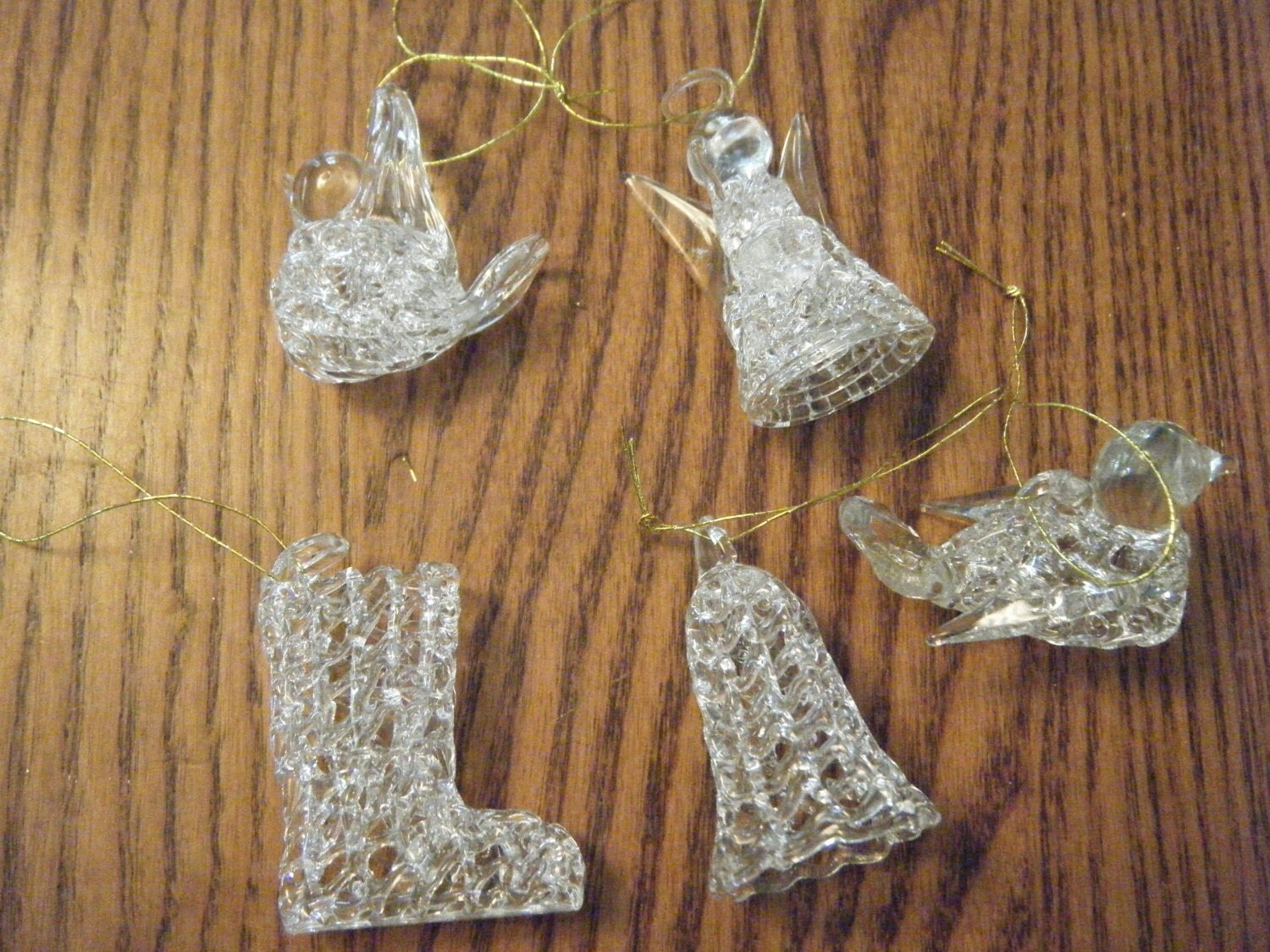 vintage christmas ornaments silvestri clear spun glass vintage christmas ornaments silvestri clear spun glass