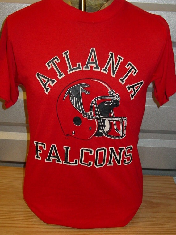 Vintage 1980s Atlanta Falcons Champion tag retro NFL football