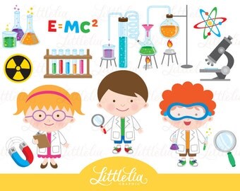 Science clipart - scientist clipart - 15044