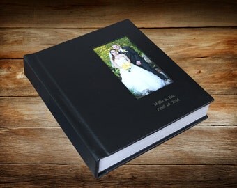 Wedding Album-Custom Flush Mount Genuine Leather Album 8 X 8